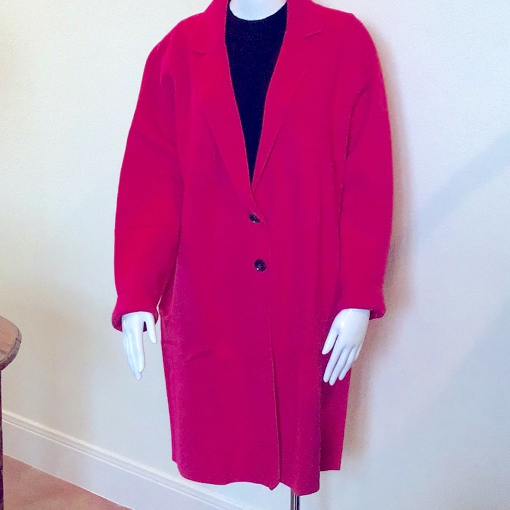 Banana Republic Milano Stitch Two Button Sweater Jacket size XL